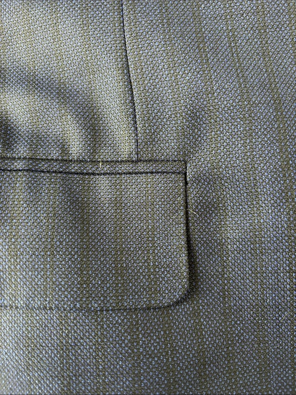 Canali Navy Pinstripe Two-Button Blazer